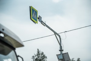 На региональных дорогах Московской области установили 49 новых светофоров