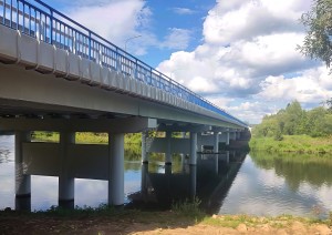 В Иркутской области открыт обновленный мост через Тутуру