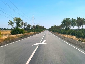 В Крыму завершился ремонт 3,3 км дороги от Выпасного до трассы Симферополь – Красноперекопск – Граница с Херсонской областью