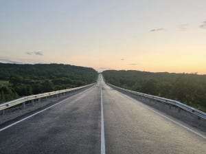 В Приморском крае досрочно завершили ремонт 4 км трассы, ведущей к границе с Китаем